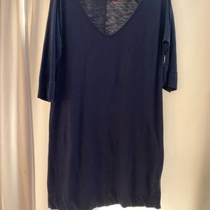 Lily Pulitzer 3/4 Sleeve Navy Dress